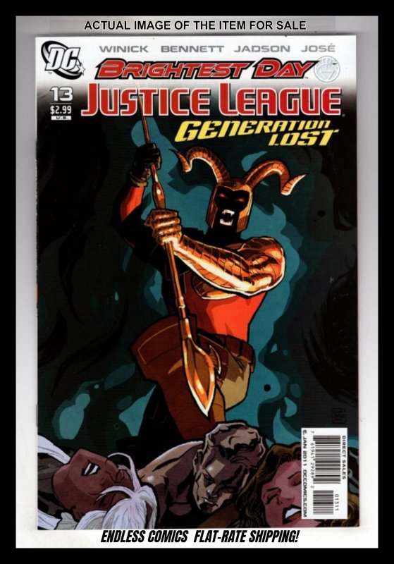 Justice League: Generation Lost #13 (2011)  / SB#3