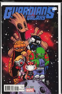 Guardians of the Galaxy #1 Young Cover (2016)