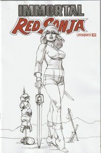 Immortal Red Sonja # 7 Variant 1:15 Cover G NM Dynamite [K9]