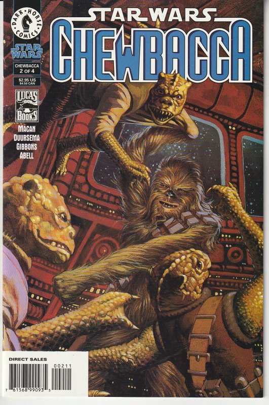 Star Wars: Chewbacca #1,2,3 (2000)