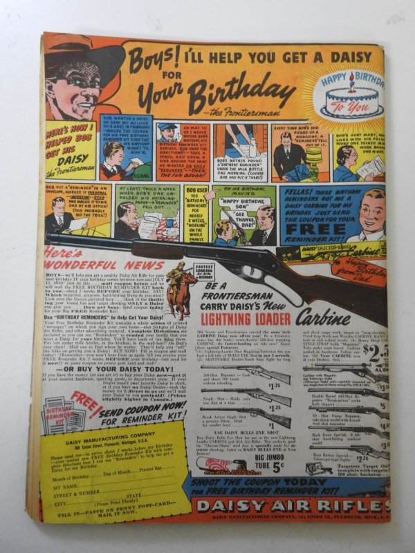 Magic Comics #8 (1940) VG+ Condition 2 centerfold wraps detached bottom staple