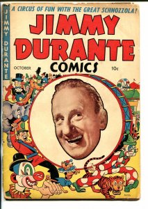 JIMMY DURANTE #1 1948-ME-1ST ISSUE-DICK AYERS ART-WACKY STORIES-good minus 