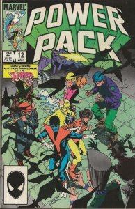 Power Pack #12 ORIGINAL Vintage 1985 Marvel Comics X-Men