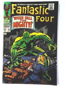Fantastic Four (1961 series)  #70, Fine+ (Actual scan)