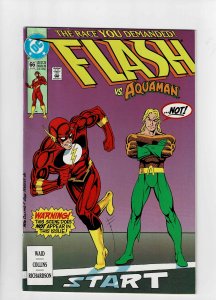 The Flash #66 (1992) Another Fat Mouse 4th Buffet Item! (d)