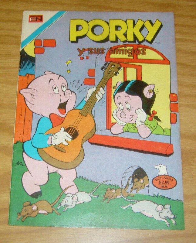 Porky y sus Amigos (Serie Aguila) #368 FN; Editorial Novaro | save on shipping - 