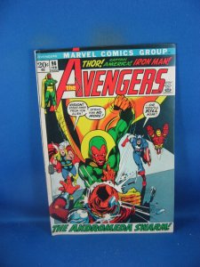 AVENGERS 96 F VF NEAL ADAMS 1972 MARVEL