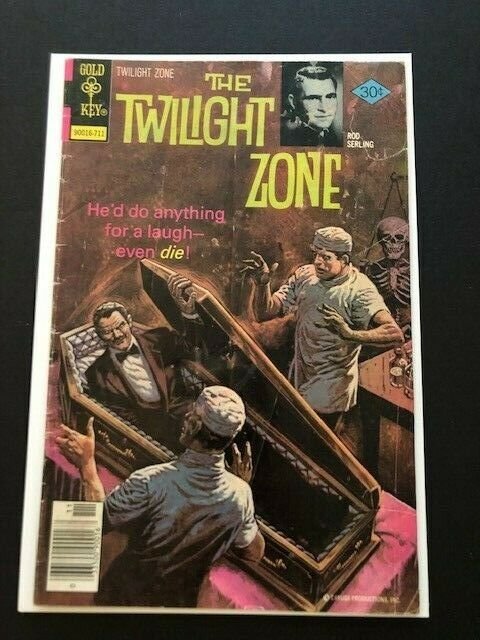 GOLD KEY Rod Sterling THE TWILIGHT ZONE #81 1977 G/VG (A119)