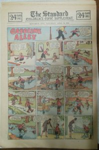 (41) Gasoline Alley Sunday Pages by Frank King from 1930 Size: 11 x 15 inches