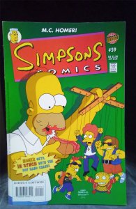 Simpsons Comics #59 2001 Bongo Comic Book