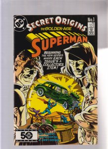 Secret Origins #1 - Superman! (8.0/8.5) 1986