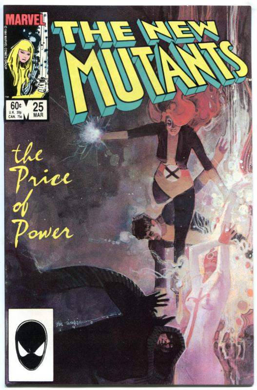 NEW MUTANTS #25, NM-, Legion, Claremont, Sienkiewicz, 1983 1985, more in store