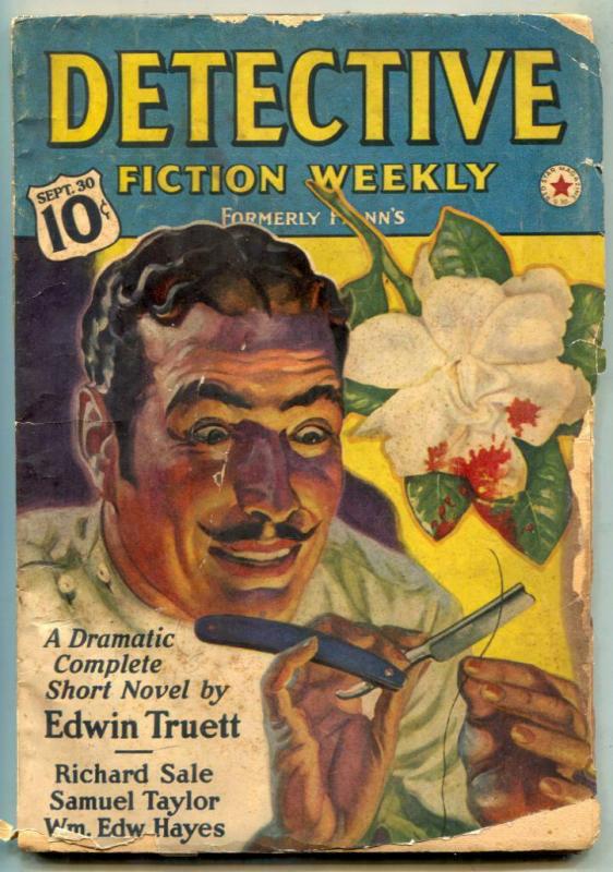 Detective Fiction Weekly Pulp September 30 1939- Lone Wolf G