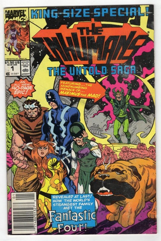 Inhumans Special #1 VINTAGE 1990 Marvel Comics