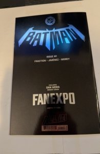 Batman #1 (2025) Dan Mora Fan expo foil limited /1000