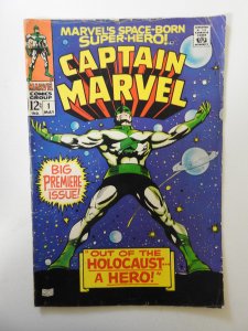 Captain Marvel #1 (1968) VG Condition!