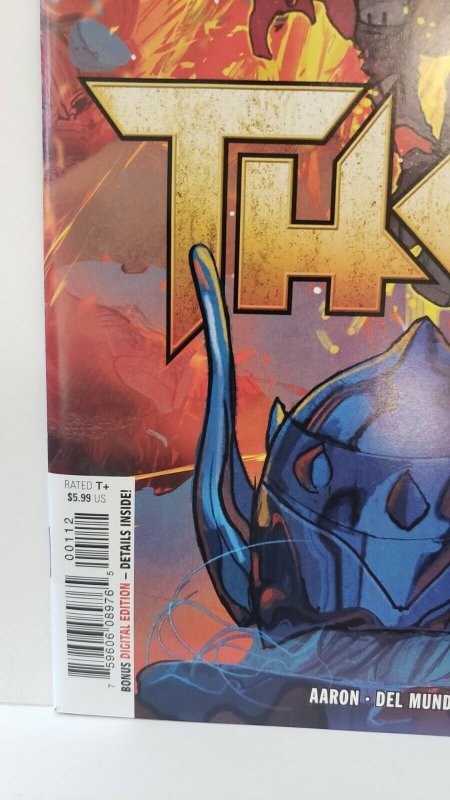 Thor #1 2nd Printing Wolverine as Phoenix Force 2018 Marvel Comics