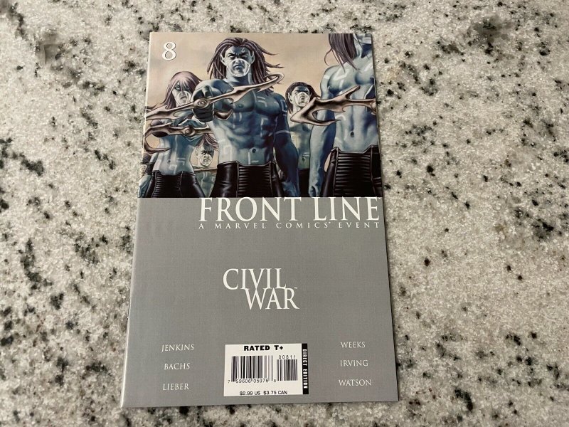 Civil War Frontline # 8 NM 1st Print Marvel Comic Book Avengers Hulk Thor  DH2