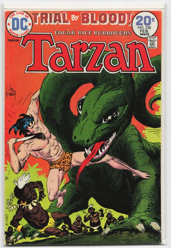 Edgar Rice Burroughs' Tarzan #228 (1974)