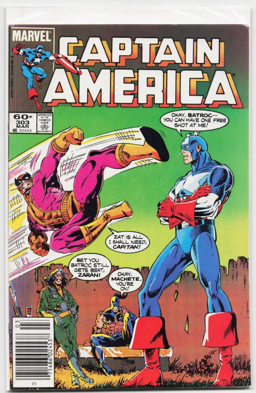 Captain America #303 (1985) Captain America