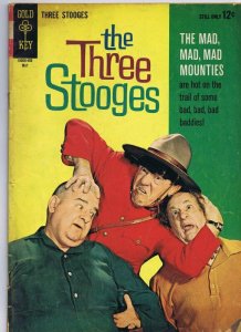 Three Stooges #17 ORIGINAL Vintage 1964 Gold Key Comics 1st Little Monsters