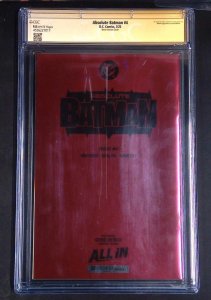 Absolute Batman #4, Besch Variant CGC 9.8 SS Signed Rose Besch, DC Comics, 2025