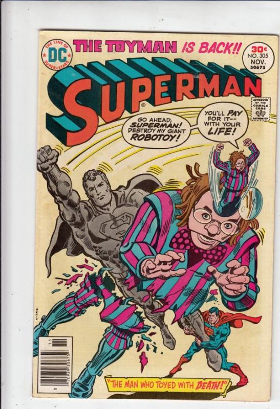 Superman #305 (Nov-76) VF/NM High-Grade Superman