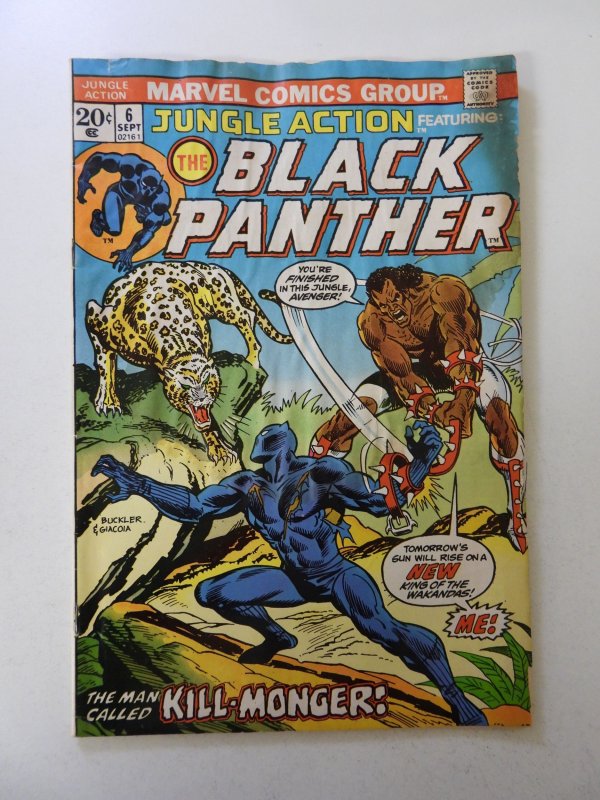 Jungle Action #6 (1973) 1st appearance of Kill-Monger GD+ see description