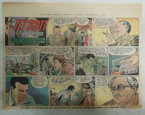 Jett Scott Page by Jerry Robinson, Sheldon Stark from 11/1/1953 Half Page Size!