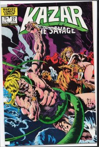 Ka-Zar the Savage #27 (1983) Ka-Zar