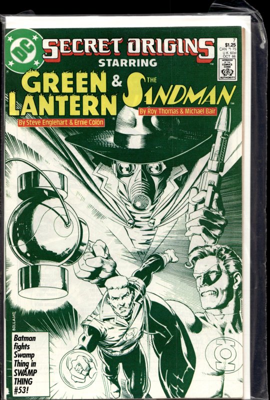 Secret Origins #7 (1986) Sandman