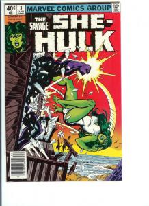 She-Hulk #3 - Bronze Age - Apr., 1980 (VF)