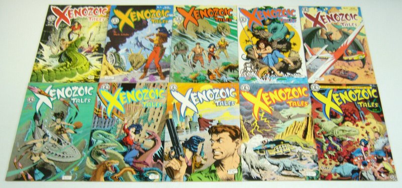 Xenozoic Tales #1-14 VF/NM complete series  1st printings  cadillacs & dinosaurs