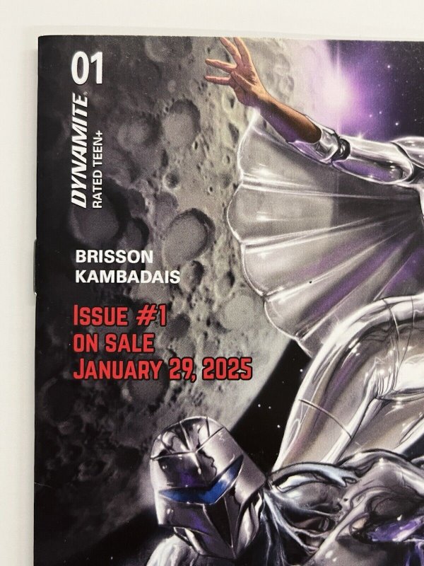 SILVERHAWKS #1 PARRILLO ASHCAN EDITION PROMO DYNAMITE 2025 IN-HAND PROSHIPPER