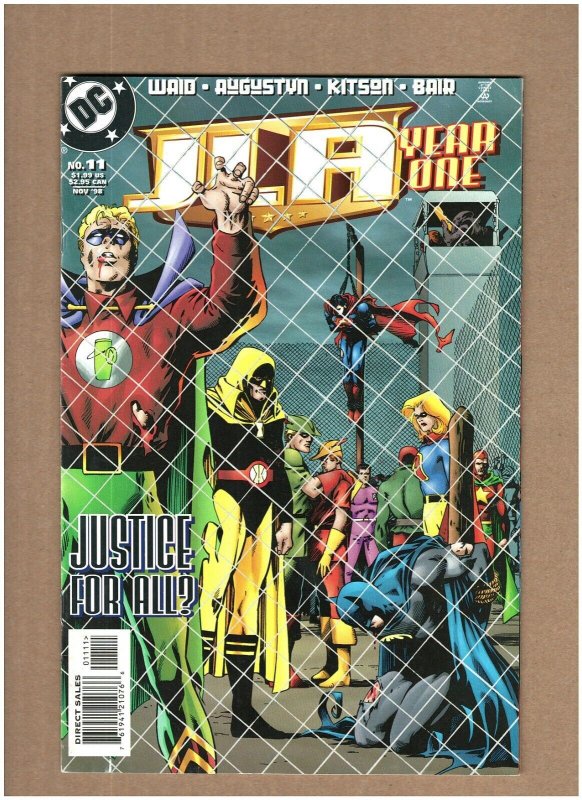 JLA: Year One #11 DC Comics 1998 Mark Waid Flash Green Lantern VF 8.0 