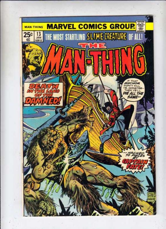 Man-Thing #13 (Feb-75) NM- High-Grade Man-Thing