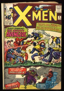 X-Men #9 GD- 1.8 1st Lucifer!