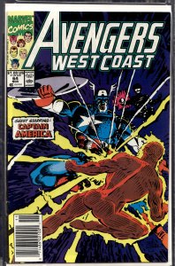 Avengers West Coast #64 (1990) West Coast Avengers / Avengers West Coast