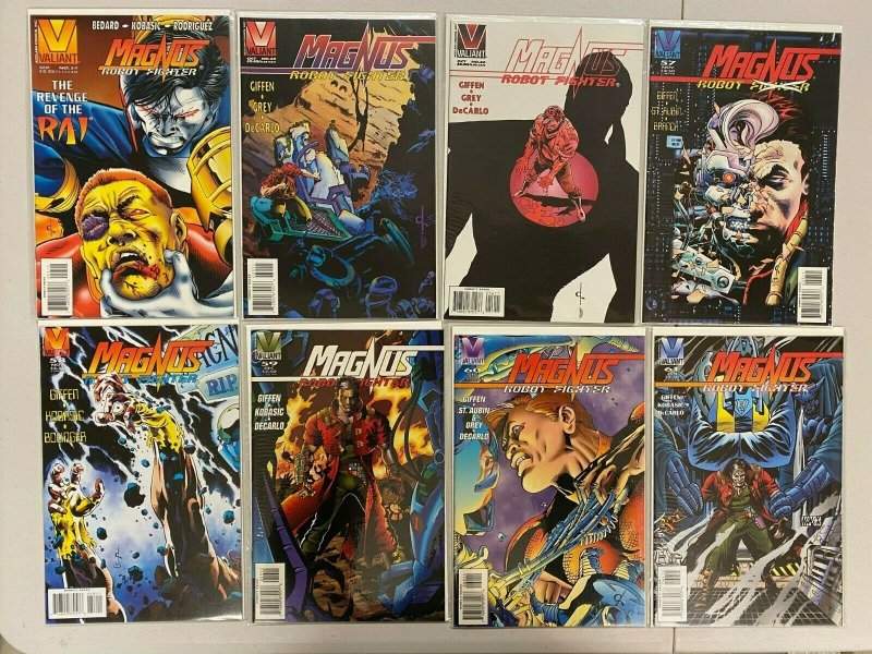 Magnus Robot Fighter Valiant Comic Lot #9-62 49 Diff Books 8.5 VF+ (1992-1996)