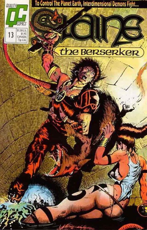 Slaine the Berserker #13 VF; Fleetway Quality | save on shipping - details insid 