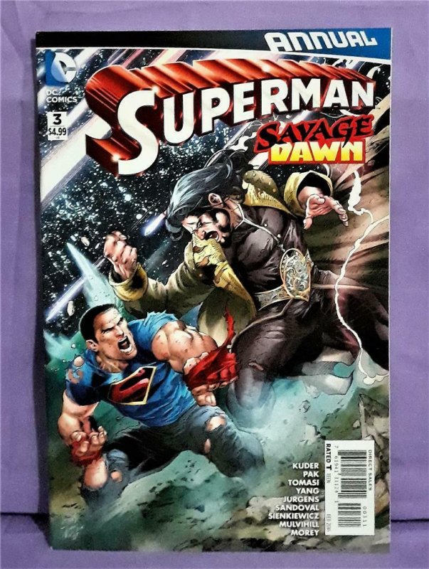 DC New 52 Geoff Johns SUPERMAN #32 - 52, Annual 3 John Romita jr (DC,  2014)!