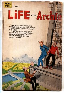 Life With Archie #22--1963--Archie--Eiffel Tower cover--comic book