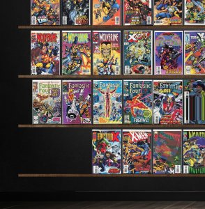 Huge Lot 150+ Comics with Wolverine, Fantastic Four, Cable, X-Force & More!