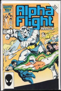 Alpha Flight Annual #1 Direct Edition (1986) Alpha Flight