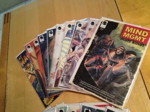 MIND MGMT 1 - 24, 26, 29-33 NEW MGMT 1, 1ST PRINTS, KINDT, RIDLEY SCOTT