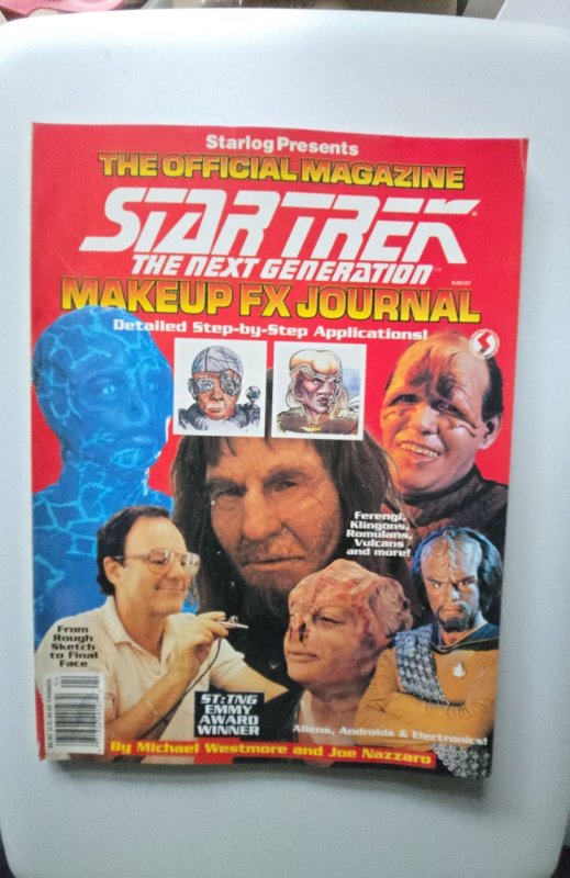 Star Trek The Next Generation Makeup FX Journal By Starlog