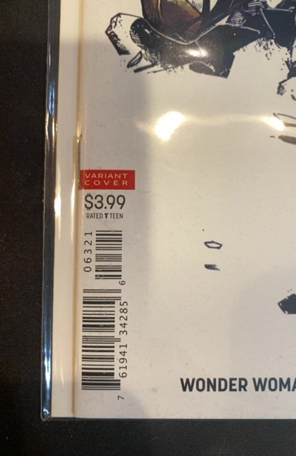 Wonder Woman #63 Variant Cover (2019) NM