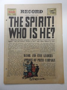 The Spirit #20 (1940) Vintage Newspaper Insert Rare!