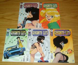Gunsmith Cats: Shades of Gray #1-5 VF/NM complete series - studio proteus manga