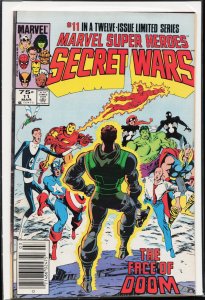 Marvel Super Heroes Secret Wars Newsstand Edition #11 (1985)